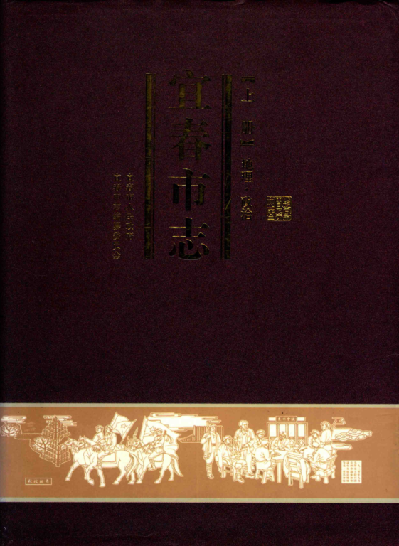 江西省宜春市 《宜春市志》上中下册 2010版